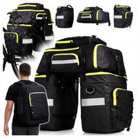 Sakwa rowerowa tylna Gotel TORBA ROWEROWA PLECAK 3w1 53l