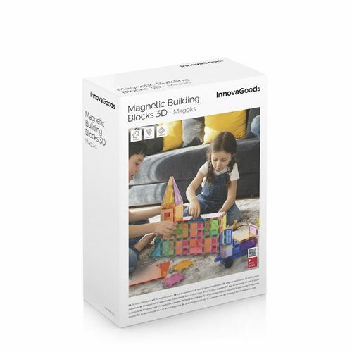 Magnetyczne klocki 3D Magoks InnovaGoods 57 Części na Arena.pl
