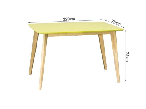 Stół Combo 120x75cm zielony na Arena.pl