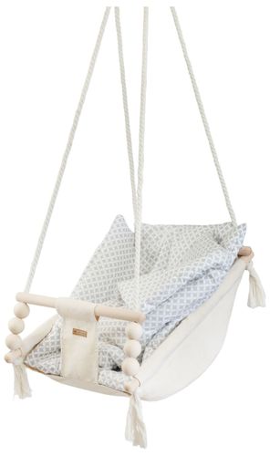 Leżaczek bujak bujaczek hamak hamaczek huśtawka kołyska z kołderką na Arena.pl