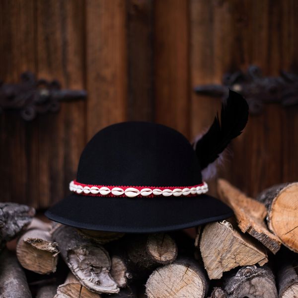 Kapelusz góralski, czarny zdjęcie 4
