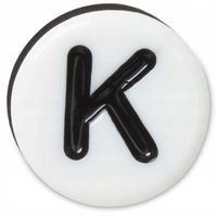 Przypinka Ozdoba Crocs Charms Jibbitz Pin Do Butów Litera K