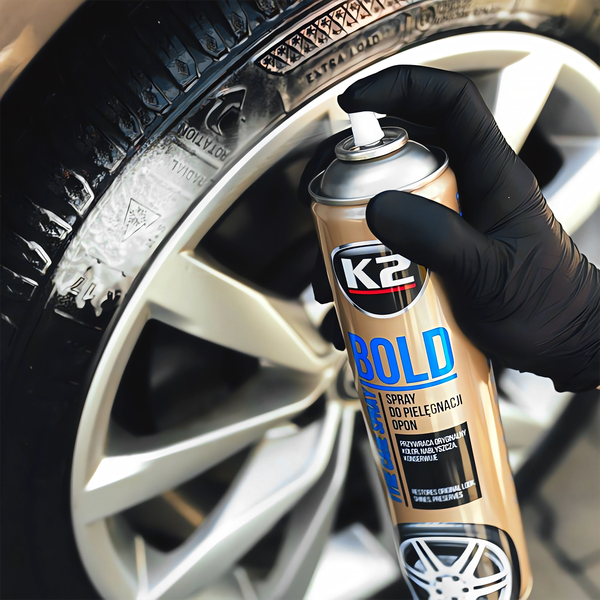 SPRAY DO NABŁYSZCZANIA OPON PLASTIKÓW PREPARAT DO PIELĘGNACJI NABŁYSZCZACZ zdjęcie 4