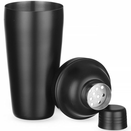 Shaker barmański 3 częściowy do drinków i koktajli Cobbler 0.8 l - czarny na Arena.pl