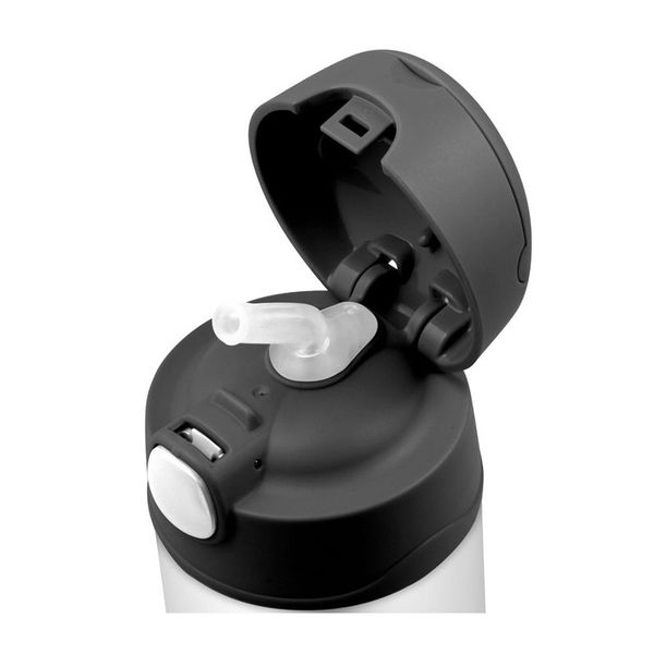 Termos dziecięcy ze słomką – kot zdjęcie 2