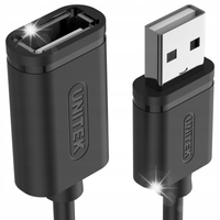 Unitek przewód kabel przedłużacz USB2.0 am-af 1,5m
