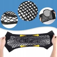 ZESTAW SIATEK DO BAGAŻNIKA SAMOCHODOWEGO NA RZEP 4 SZTUKI ZESTAW XXL