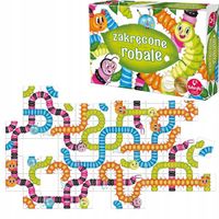 Planszowa Gra Logiczna ZAKRĘCONE ROBALE dla Rodzin