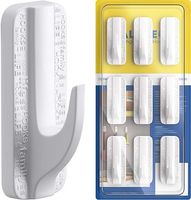 Duże samoprzylepne haczyki wieszaki 9 sztuk