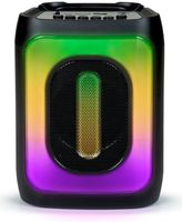 Głośnik Bluetooth Party Cube Bass Boost Podświetlenie LED 30W Big Ben