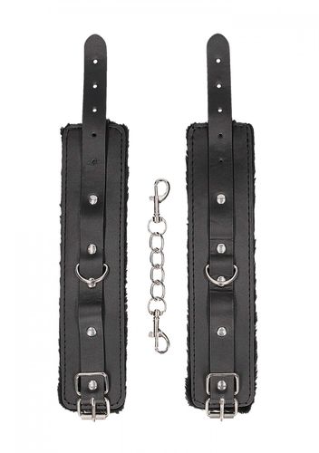 plush bonded leather hand cuffs   with adjustable straps na Arena.pl