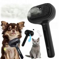 Szczotka PAROWA ELEKTRYCZNA do CZESANIA sierści PSA KOTA SAMOCZYSZCZĄCA