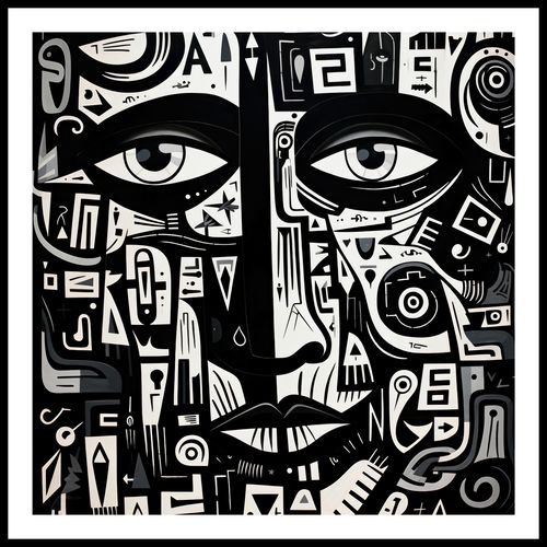 Plakat 60x60cm Labirynt Myśli na Arena.pl