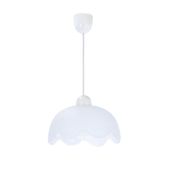 Bratek lampa wisząca 25 1x60W E27 klosz biały