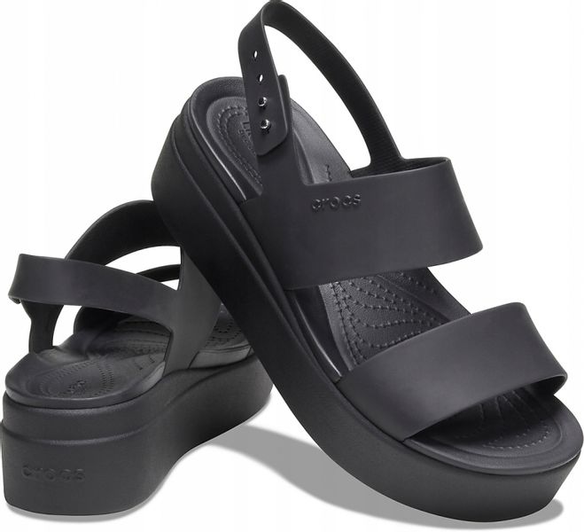 Sandały Damskie Crocs Brooklyn Na Koturnie 39-40 zdjęcie 1