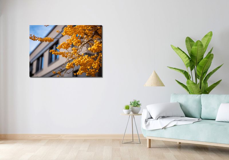 Obraz 100x70cm Złote Jagody zdjęcie 2