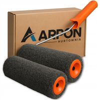 WAŁEK DO GŁADZI/MASY 25cm 2 x WAŁEK+RĄCZKA ARPON 2szt