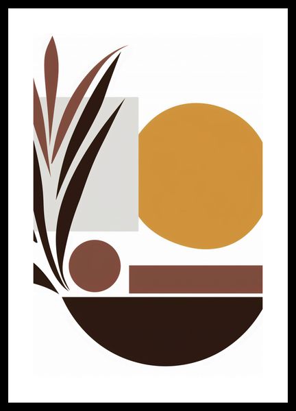 Plakat 61x91,5cm Stylizacja Roślin zdjęcie 3