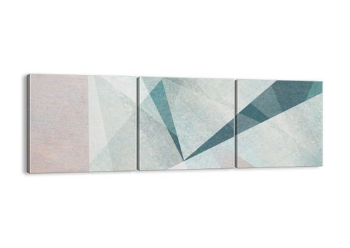 Obraz Na Płótnie - Kompozycja Modern - 90X30 Cm - Ca90X30-3947 na Arena.pl