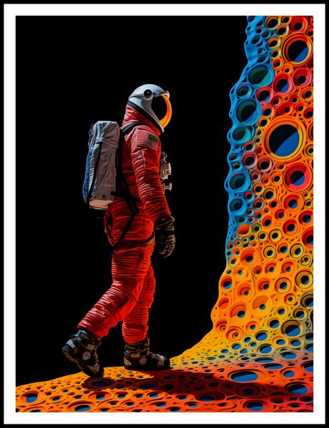 Plakat 75x100cm Eksplorator Nowych Światów zdjęcie 3