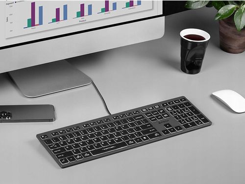 Klawiatura A4Tech FX60H (White Backlit) na Arena.pl