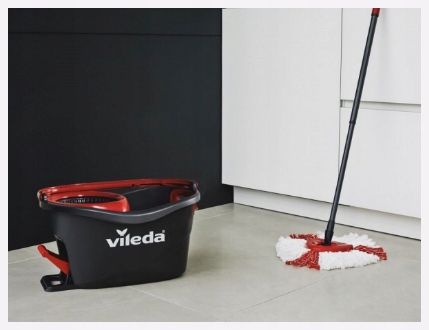 Vileda Mop obrotowy Turbo + wiadro ZESTAW Easy Wring and Clean TURBO na Arena.pl