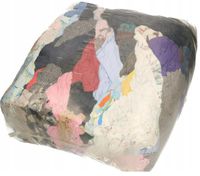 Czyściwo szmatki bawełniane kolorowe cięte jakość PREMIUM 10 kg