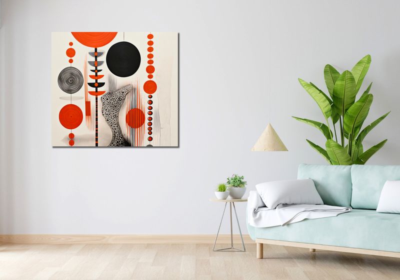 Obraz 100x90cm Kontrastowy Kosmos zdjęcie 2