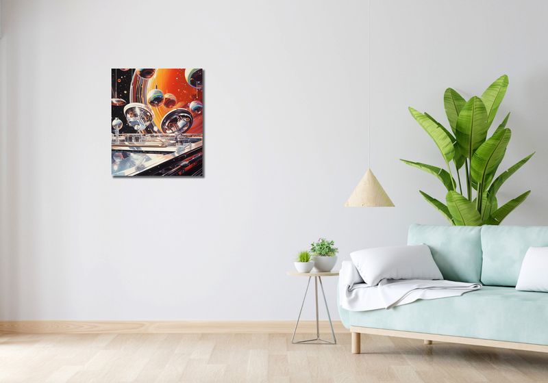 Obraz 50x60cm Orkiestra Sfer zdjęcie 2