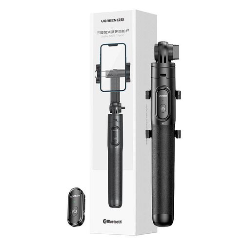selfie stick tripod z pilotem bluetooth ugreen 15062 (czarny) na Arena.pl