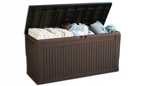 Skrzynia ogrodowa KETER Comfy Storage Box 270l Brąz na Arena.pl