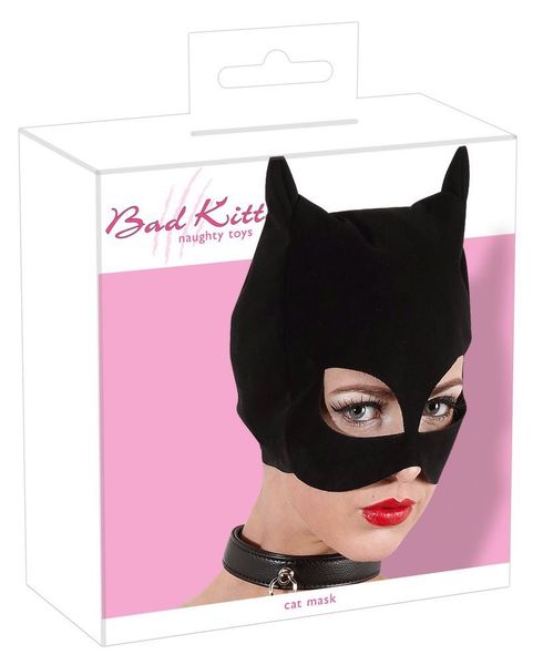 czarna maska kota bad kitty zdjęcie 1