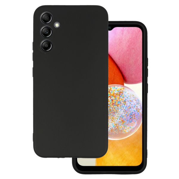 Back Case MATT do SAMSUNG GALAXY A14 4G/5G Czarny zdjęcie 1