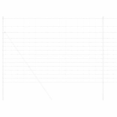 Ogrodzenie pastwiskowe Srebrny 25 x 1.6 m Stal galwanizowana na Arena.pl