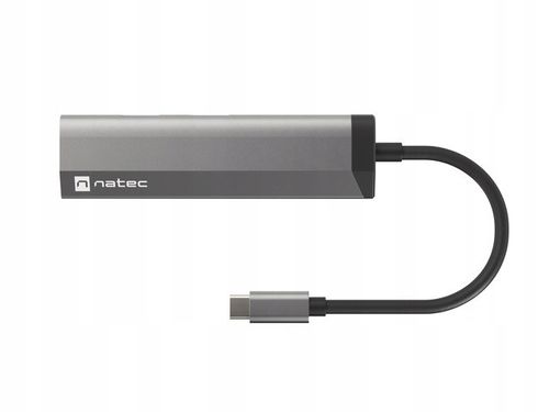 Hub USB Natec Fowler Slim USB-C - 2xUSB / HDMI na Arena.pl