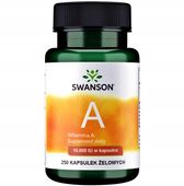 SWANSON Witamina A 250k SILNA wzrok skóra RETINOL