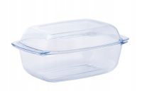 KADAX Naczynie Żaroodporne Z Pokrywką 5,8L Szklane