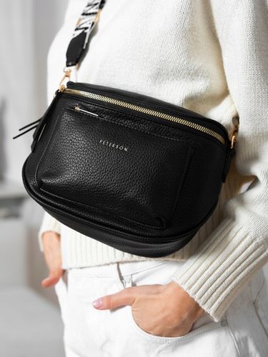 Torebka damska saszetka crossbody listonoszka miejska modna suwak PETERSON na Arena.pl
