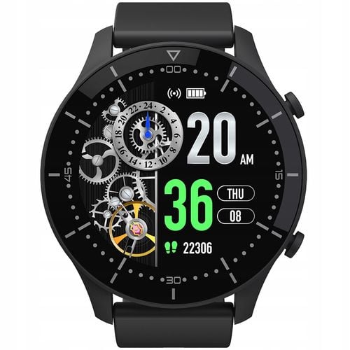 Smartwatch niktrade 206355370 czarny na Arena.pl