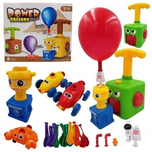 Wyrzutnia balonów autek rakiet ZIELONY POTWOREK na Arena.pl