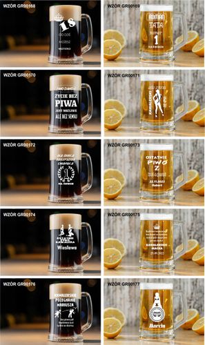 Kufel do Piwa piwosza dla męża prezent na święta na Arena.pl