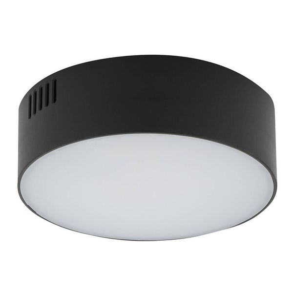 Salonowa lampa Lid Round 10415 Nowodvorski LED 15W 4000K natynkowa czarna zdjęcie 1