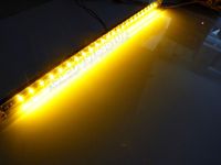 Lampa LED 24 SMD pomarańczowa długa 45 cm obrysowa boczna 12v 24v RS