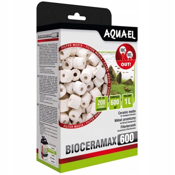 AQUAEL BIOCERAMAX PRO 600 Wkład do biologicznej filtracji zdjęcie 1