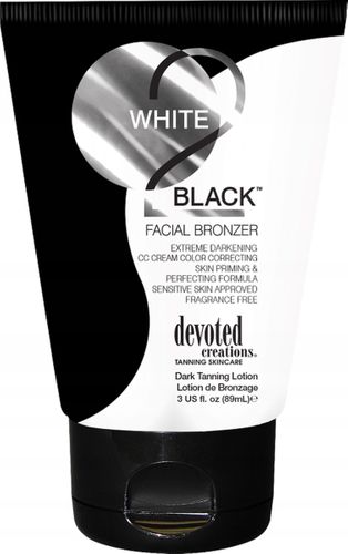 DEVOTED CREATIONS WHITE 2 BLACK FACIAL BRONZER NEW na Arena.pl