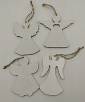 zawieszka anioł 15x12cm mix