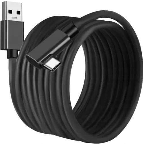 Kabel Kątowy Przewód USB Type-C USB-C 5m zdjęcie 4