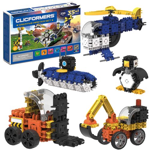 KLOCKI CLICS CLICFORMERS MASTER SET 230el. 35w1 na Arena.pl