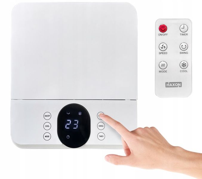 Klimatyzator wodny przenośny HAXON ZAX 4w1 LED nawilżacz pilot + wkłady zdjęcie 14