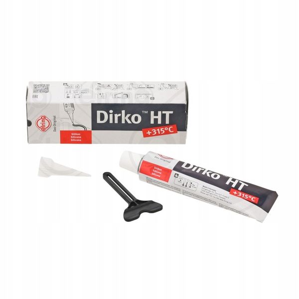 SILIKON MASA USZCZELNIAJĄCA DIRKO CZARNY 70ML zdjęcie 1